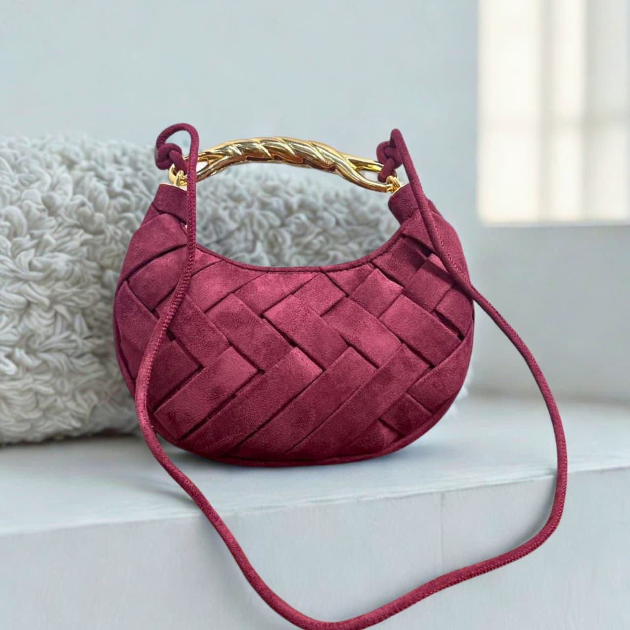 Jwpeiorla Woven Bag for Women – Crossbody Handbag
